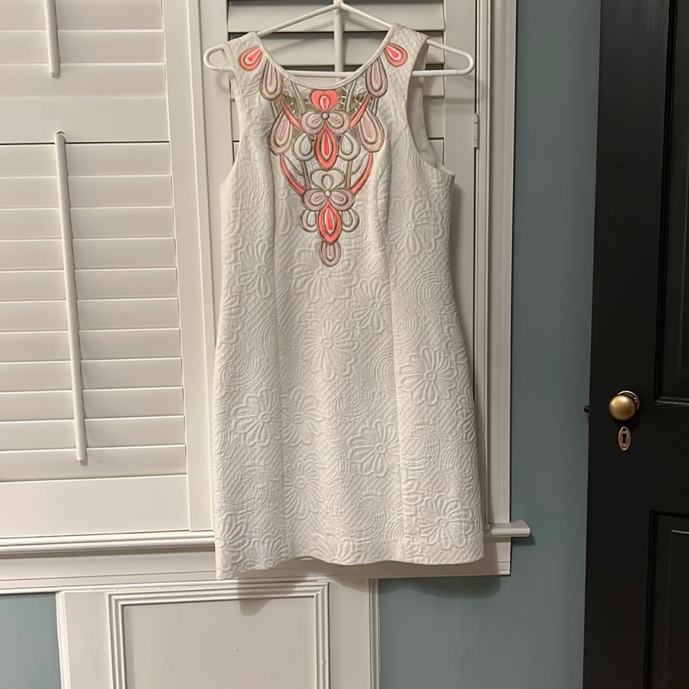 White Lily Pulitzer Dress